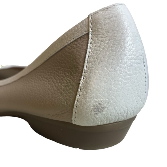 Aerosoles Size 8.5 Meteorite Ballet Flat Shoes Beige Two Toned Medium Width - Picture 13 of 13